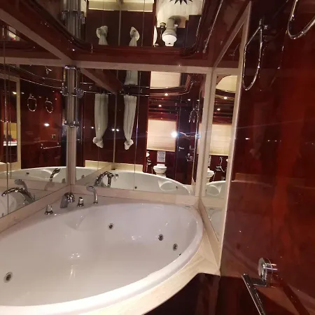 Magnificent Luxury Yacht In Center *